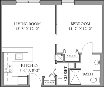 Chateau Terraces - Assisted Living Apartment