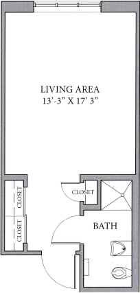 Chateau Terraces - Assisted Living Studio