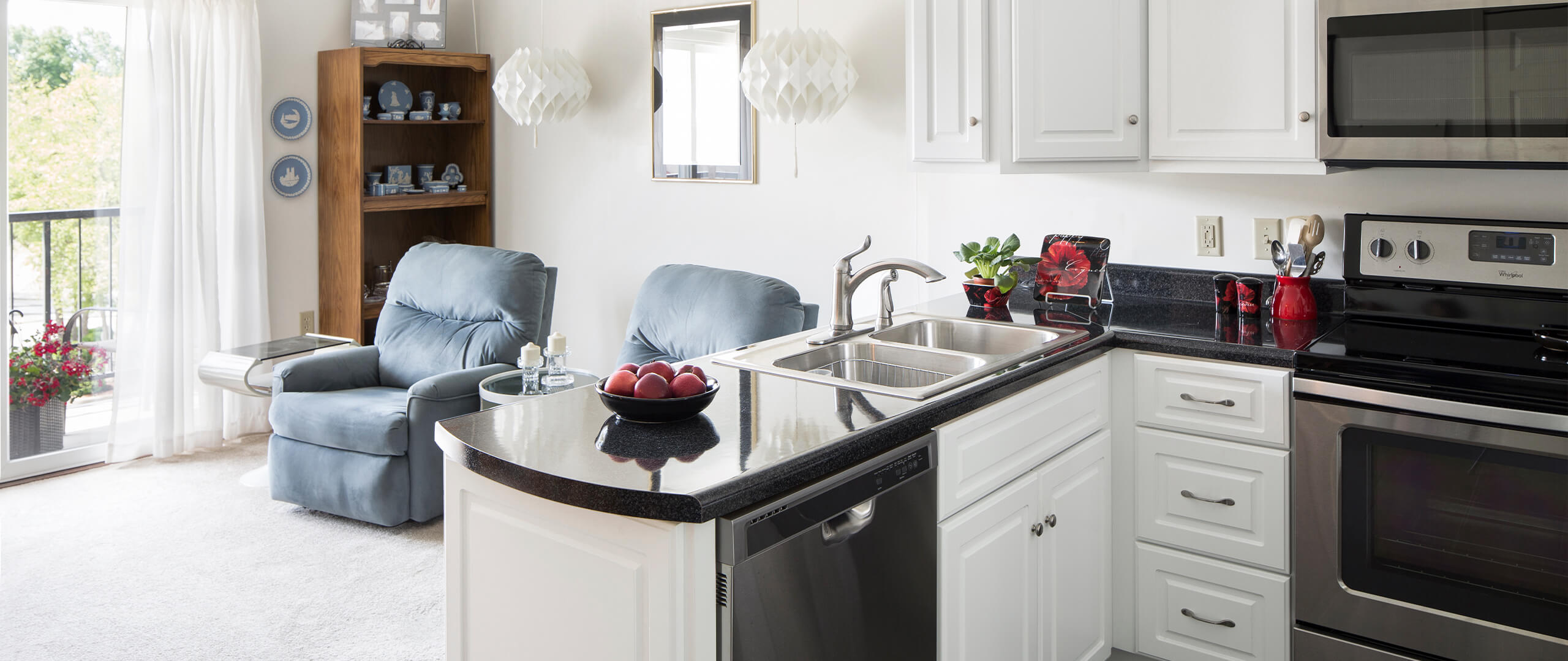 Chateau Apartments interior